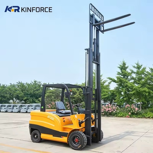 2026 Professional Manufacturer KF Series Back Forward Forklift 3000lb Solid Tire Electric Drive Energy Saving