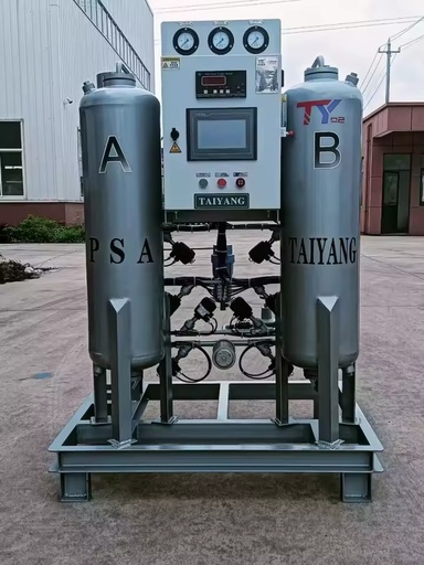 PSA Oxygen Generator Industrial on Site Oxygen Production Machine PLC Automatic Control for Aquaculture Wastewater Ozone System
