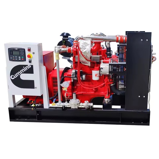 Chinese Brand New Design Silent Type Natural Gas Generator ATS CHP SYNC 75kva 60kw Natural for Outdoors