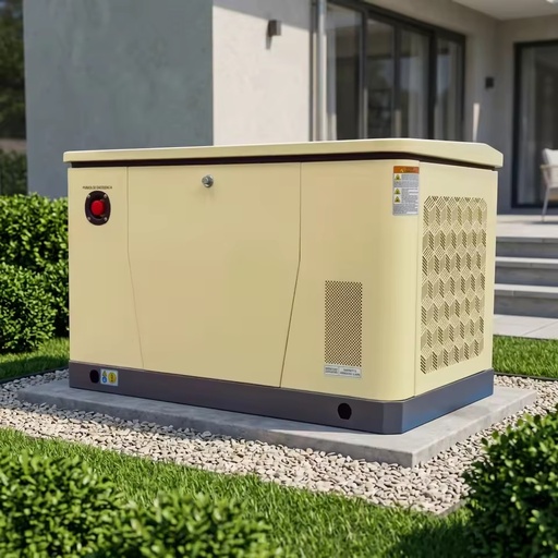 12kW Home Backup Gas Generator Dual Fuel NG LPG Auto Transfer Start Easy Installation Stand Solution