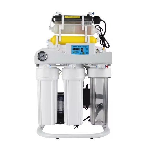 Electric Whole House Under-Sink Water Filtration System 5-Stage Filtration TDS Monitoring Hot Water Function 50 GPD Flow Rate