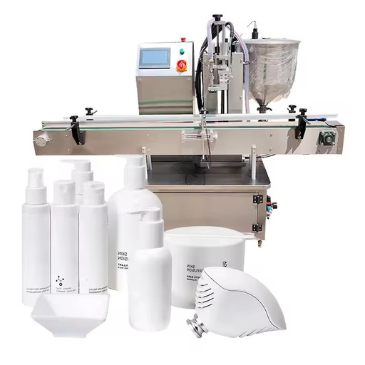 Automatic Single Head Bottle Jar Honey Mayonnaise Cream Jam Filling Machine