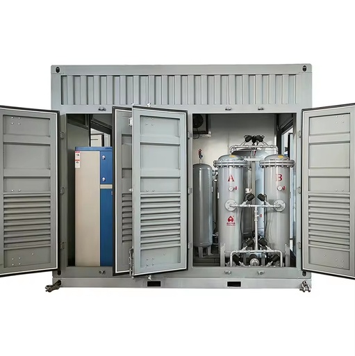Containerised Nitrogen Generator for Remote Oilfield Operations with Skid Mounted Mobility and Fast Installation