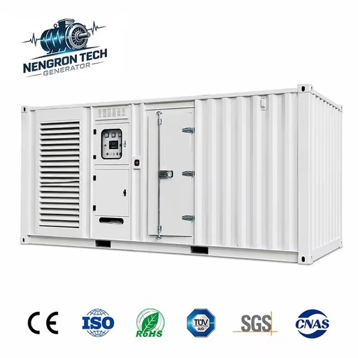 Containerized Gas Generator 200kW-1000kW Dongfeng Cummins Engine Customizable Configuration for Large Infrastructure Projects