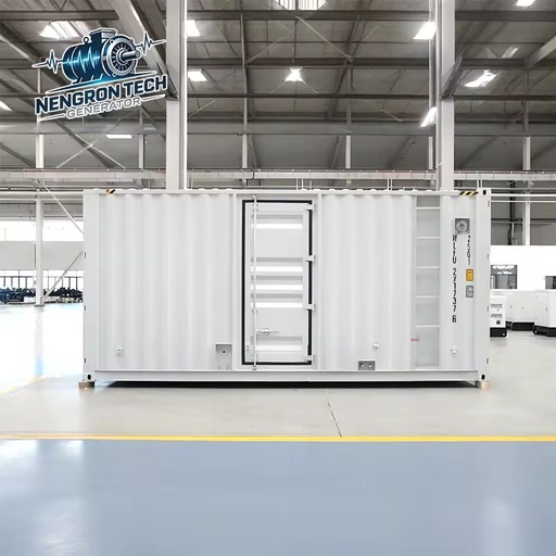 Containerized Gas Generator Set 400kW 600kW 1000kW Intelligent ATS Control Stable Voltage for Data Center Uninterrupted Power