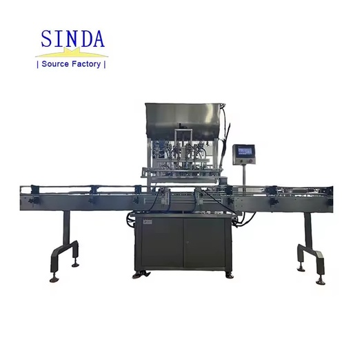 Rotor Pump Automatic Thick Paste Granular Sauce Peanut Butter Filling Machine