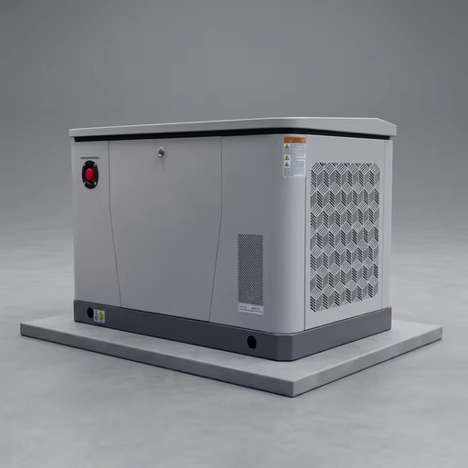 8kW Whole House Gas Generator Dual Fuel NG LPG Automatic Backup Easy Installation Raised Stand Roof Solution