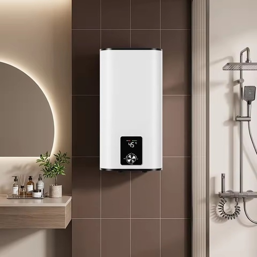30L/50L/80L/100L Plastic Wall-Mounted Electric Hot Water Heater for Shower with Energy Efficiency Class a for Car RV Outdoor Use