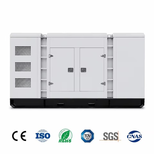 Silent Gas Generator Set Weichai Engine Three Phase AC Output Safe Protection Device for School Campus Standby Power Equipment