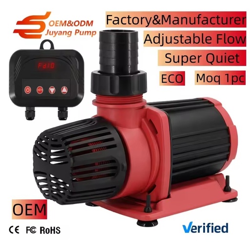 Adjustable Energy Saving Frequency Variation Pond Water Pump Aquarium Submersible Water Pump for Fish Pond