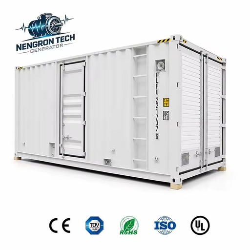 Container Type Natural Gas Generator Set Multi-stage Safety Protection for Municipal Engineering Emergency Power Supply