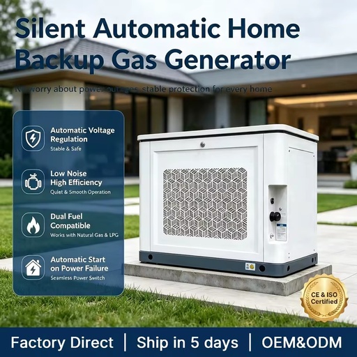 ApexGen 15kW / 19kVA Residential Standby Generator with Three in One Frame for Storage Transport and Installation