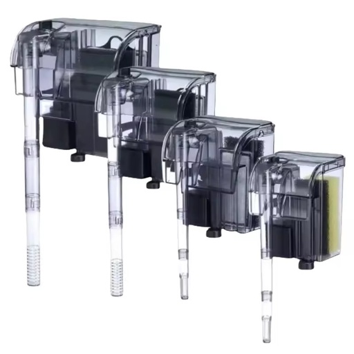 Multifunctional Aquarium Sponge Filter Waterfall Hang on External Oxygen Pump Water Filter for Aquarium Fish Tank