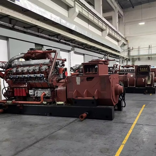2000kw Biogas Gas Generator with 24V DC Remote Auto Start Water Cooling 400V/220V Brushless 95% Efficiency 50/60HZ IP23 3600A