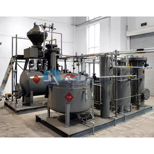 Complete Acetylene Gas Production Plant 50-75 Nm3/h for Machinery Repair Workshops