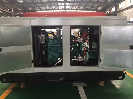 150kW 187.5KVA Natural Gas Generator with Water Cooling Open Design Remote Start & Auto Start 220V Genset IP23 50/60Hz