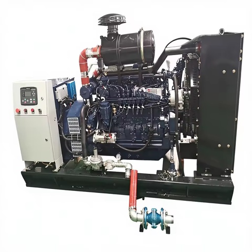 130kW 162.5kVA Natural Gas LPG Biogas Syngas Water Cooled Generator for Industrial Power Supply Auto Start 95% Efficiency