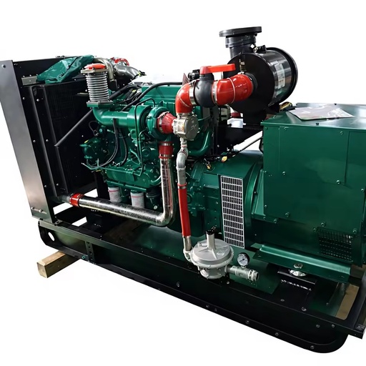 90kW 112.5kVA Natural Gas Generator Set Remote Start Silent Type for Farm Industrial Standby Power Supply