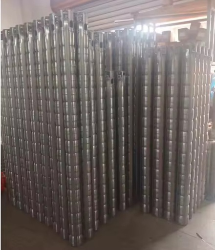 Stainless Steel Multistage Centrifugal Deep Well Borehole Submersible Water Pumps High Efficiency Max Flow 400 M/h
