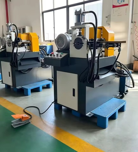 BR80H Hydraulic Single-head Automatic Chamfering Machine with Bearing for Stainless Steel Metal Workpiece