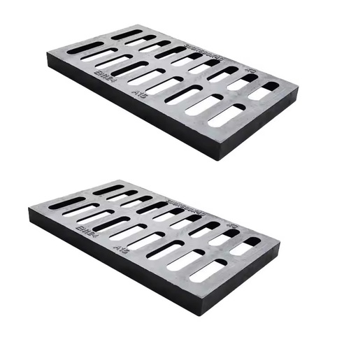 Ductile Iron Drain Grilles Frames Sewers Farm Terrace Manhole Cover Roadway Black Bitumen Painted EN124 Brand Customized