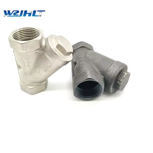 DN8-80 Manual Stainless Steel Carbon Steel/SS201/304/316 Internal Threaded Safety Water Oil Pipe Filter Valve Y Type Filter
