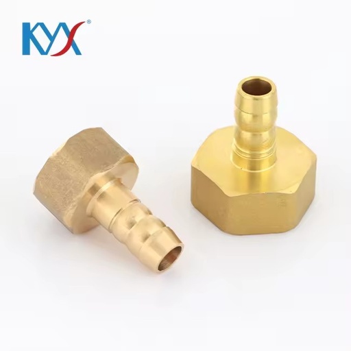 Factory Direct Sales Foreign Trade Style Water and Steam Pneumatic Fitting Female Hexagon Head Straight