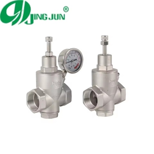 JIS Standard Stainless Steel Diaphragm Manual Internal Thread Pressure Reducing Valve