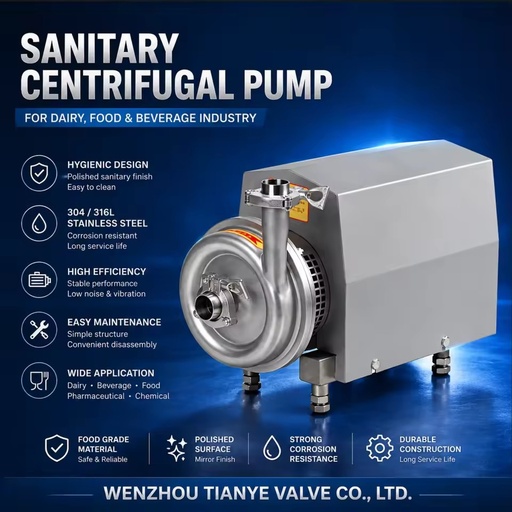 Stainless Steel Sanitary Centrifugal Pumps Self-Priming Pump